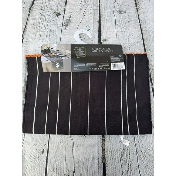 Nightmare Before Christmas Movie Jack Halloween Party Decoration Table Runner - Picture 4 of 5